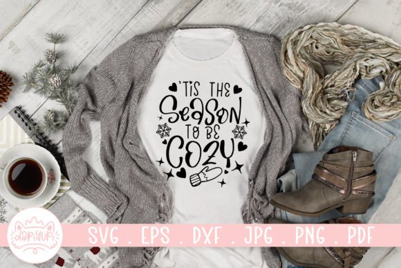 Download Tis the Season SVG Cut File | Winter SVG - Winter svg Collection