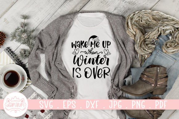 Download Wake Me Up SVG Cut File | Winter SVG - Winter svg Collection