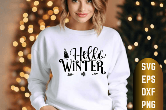 Download Hello Winter SVG Design - Winter svg Collection